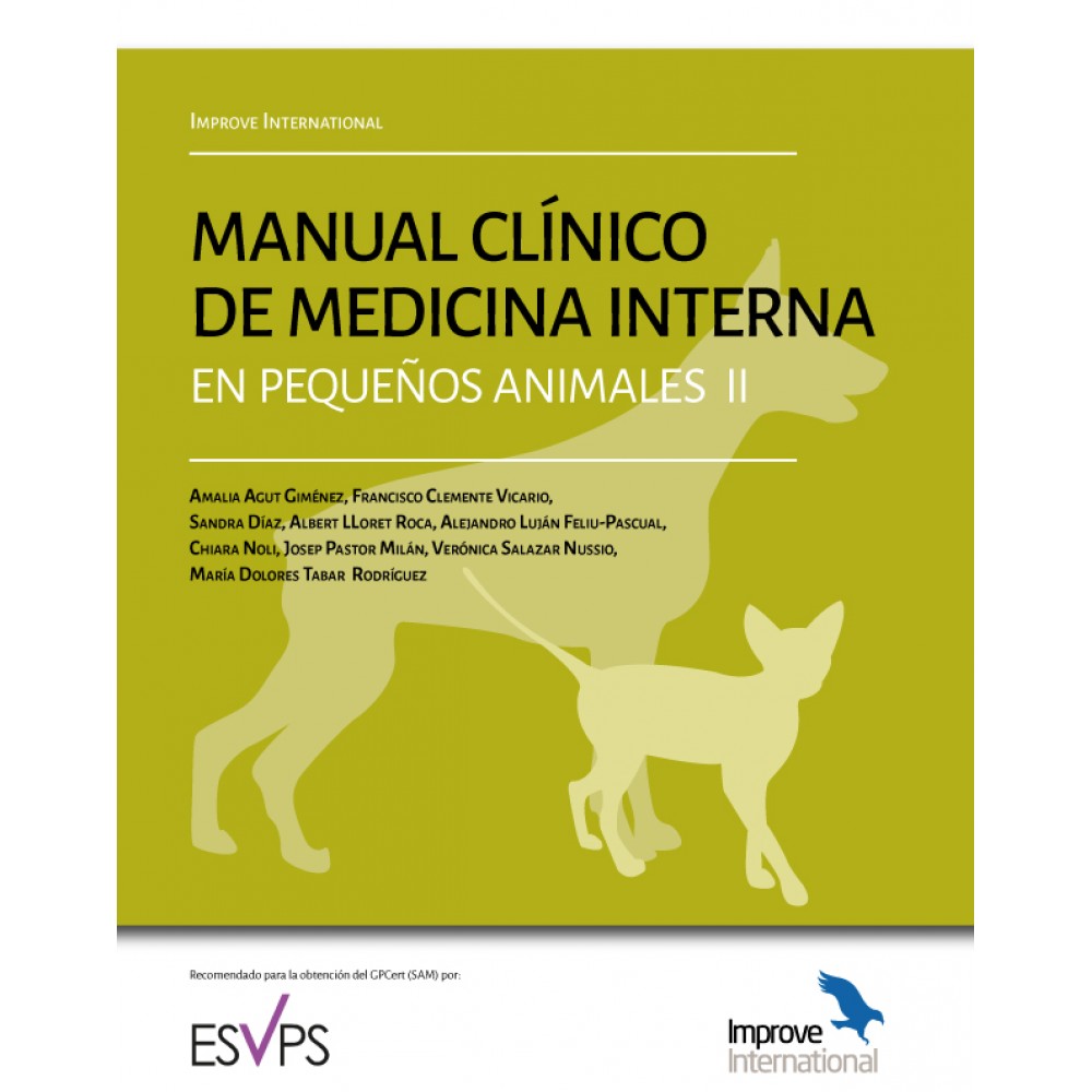 Improve International Manual clinico de medicina interna en pequeños animales vol II