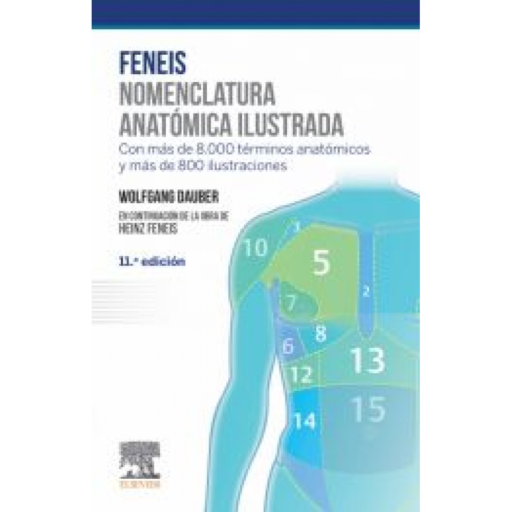 Feneis Nomenclatura anatomica ilustrada 11ª ed.