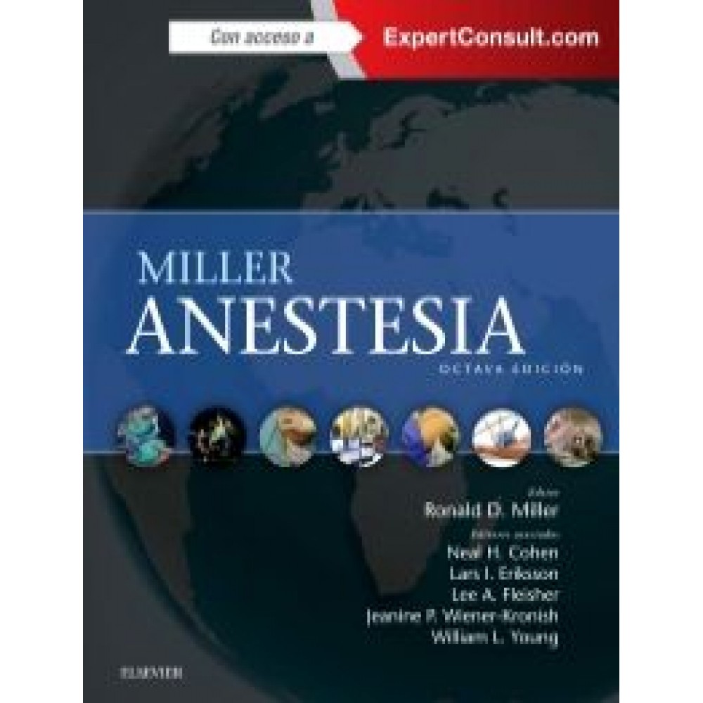 Miller, Anestesia 8ª Ed 2 Vols + ExpertConsult