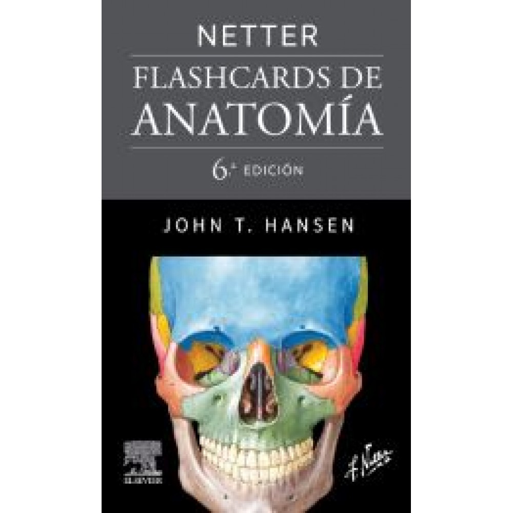 Netter. Flashcards de anatomia 6a ed. 2023