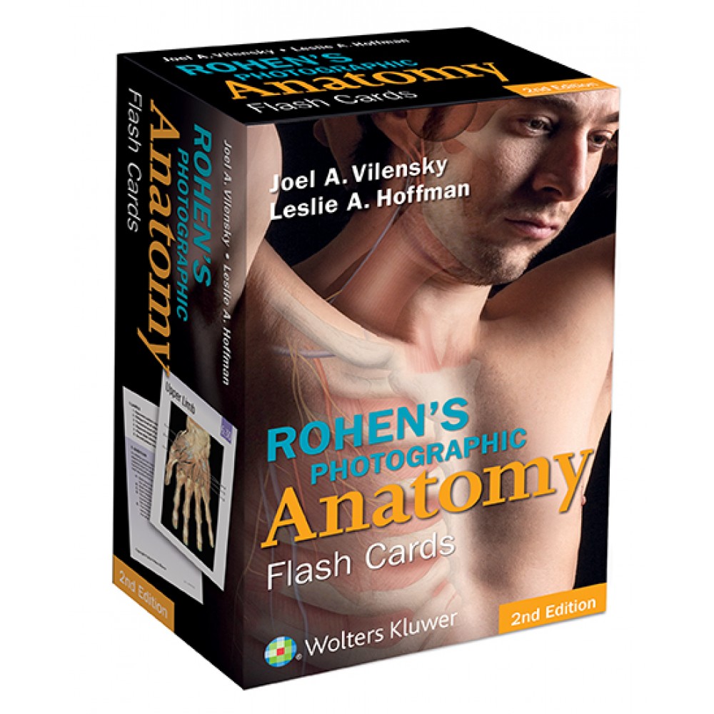 Rohen's Photographic Anatomy Flash Cards 2nd. Ed.