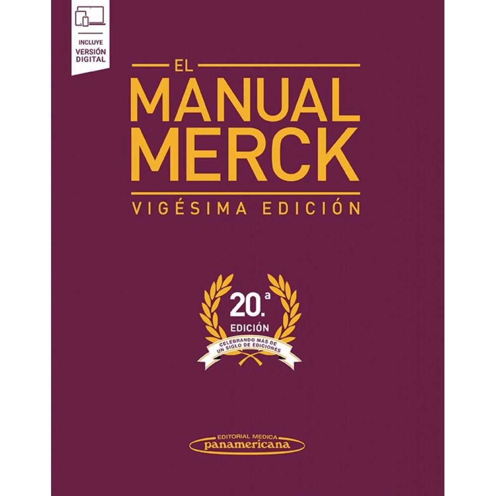 El Manual Merck 20ª ed (incluye version digital)